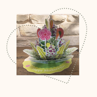 Flower Pop-Up Card -- Add on