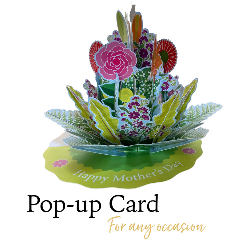 Flower Pop-Up Card -- Add on Flower Pop-Up Card -- Add on