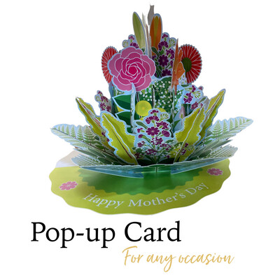 Flower Pop-Up Card -- Add on