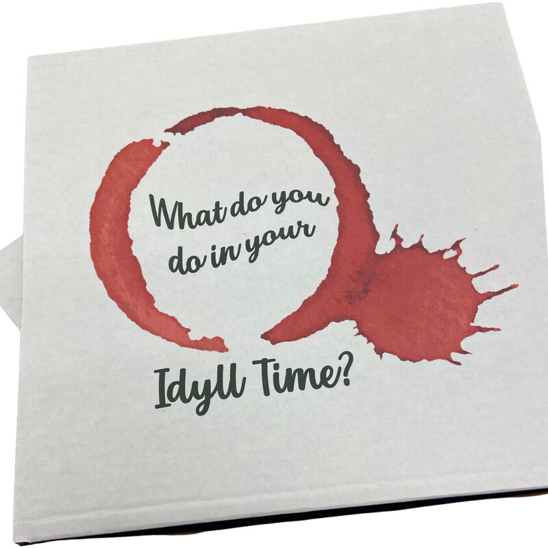 Idyll Time Wine Gift Box And 2 Glasses