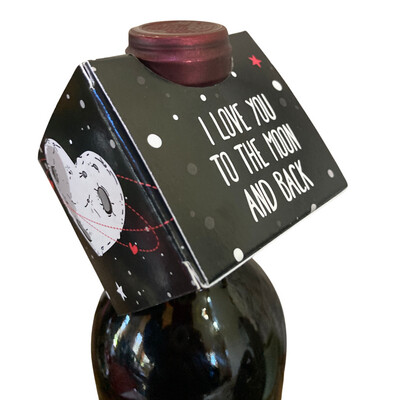 Valentine / Love Bottle Topper Box