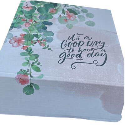 Flower Gift Box w/2-Bottles