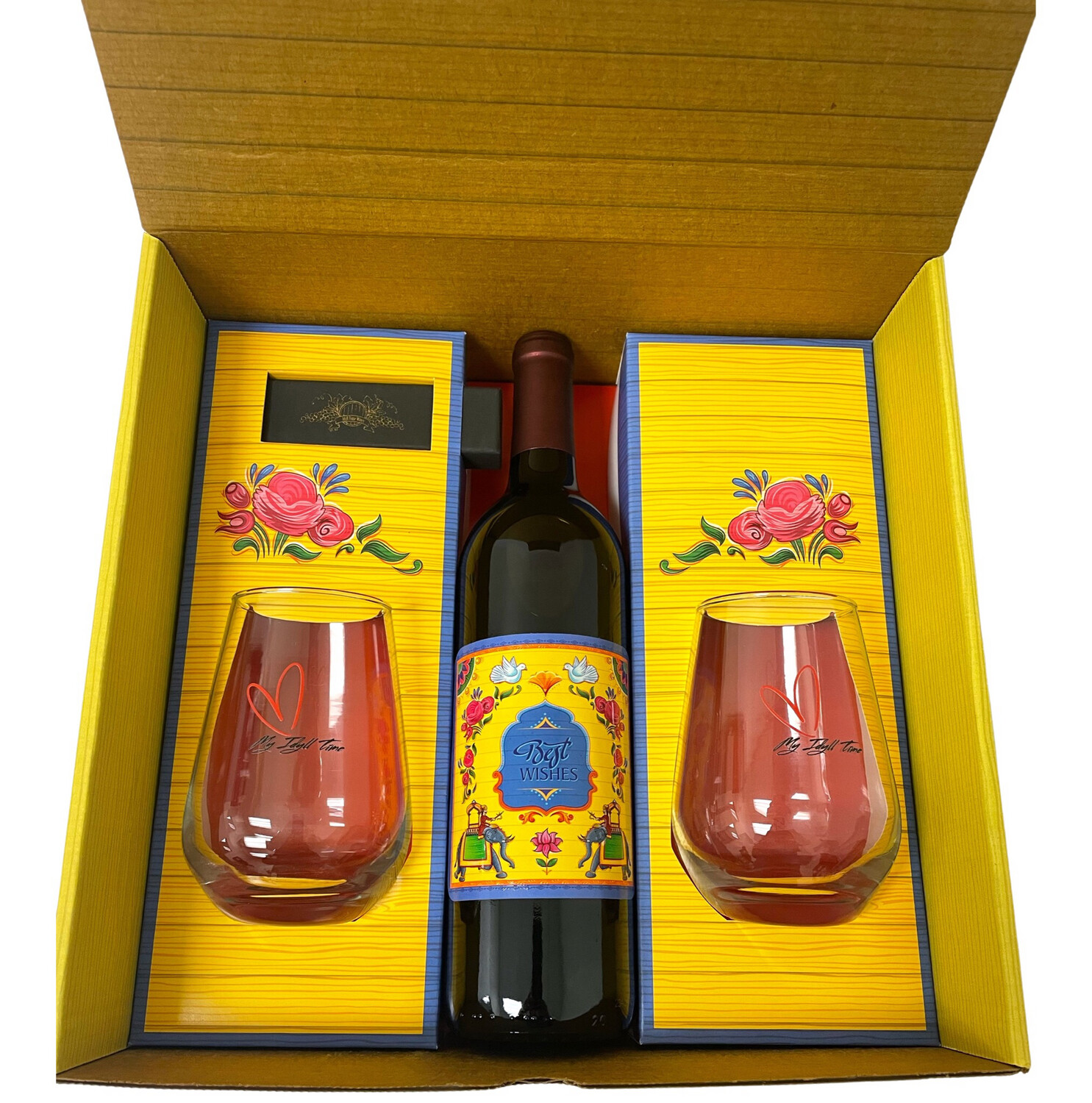 India Collection w/2-Glasses