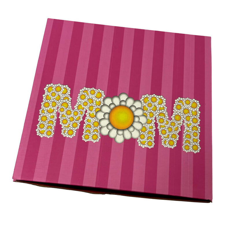 Mom Gift Boxes And 2 Glasses
