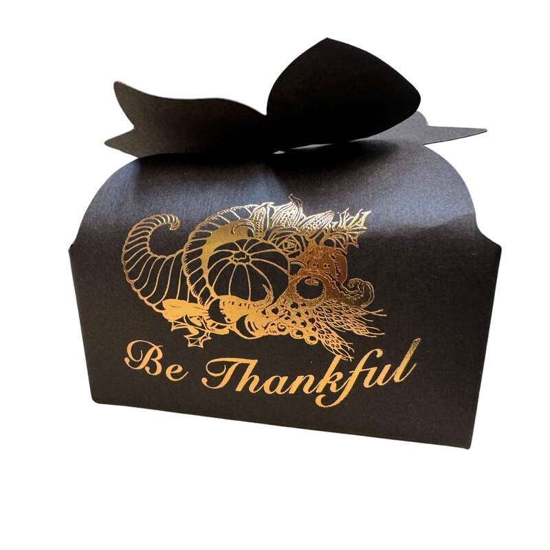 Thanksgiving Favor Boxes Thanksgiving Favor Boxes