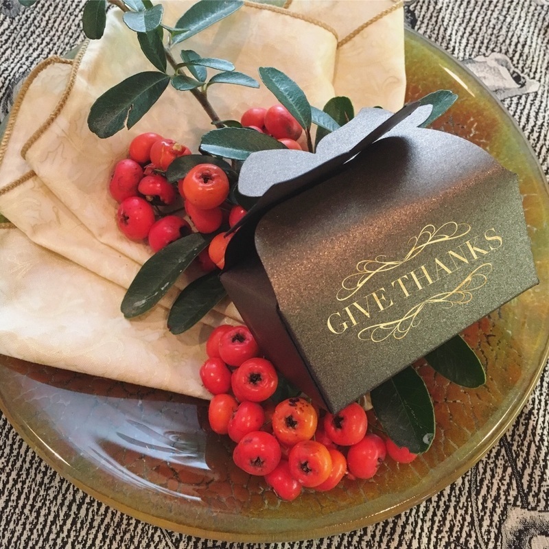 Thanksgiving Favor Boxes