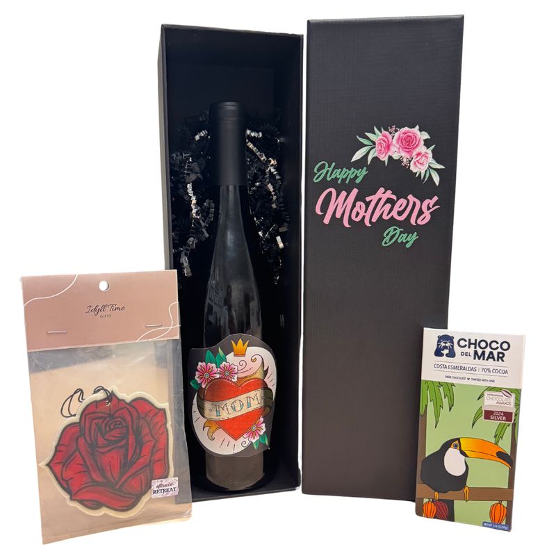 Single Bottle Mother's Day Gift Box