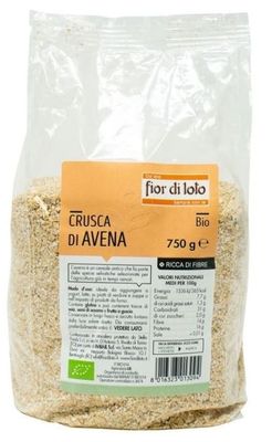 Crusca di avena biologica 750 gr