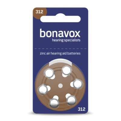 SIZE 312 Hearing Aid Batteries - 60 Cells SIZE 312 Hearing Aid Batteries - 60 Cells