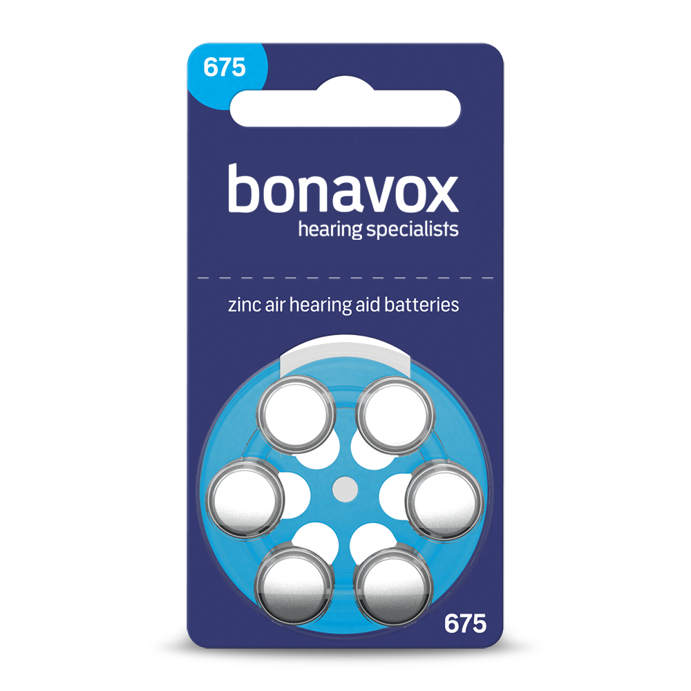 SIZE 675 Hearing Aid Batteries - 60 Cells SIZE 675 Hearing Aid Batteries - 60 Cells
