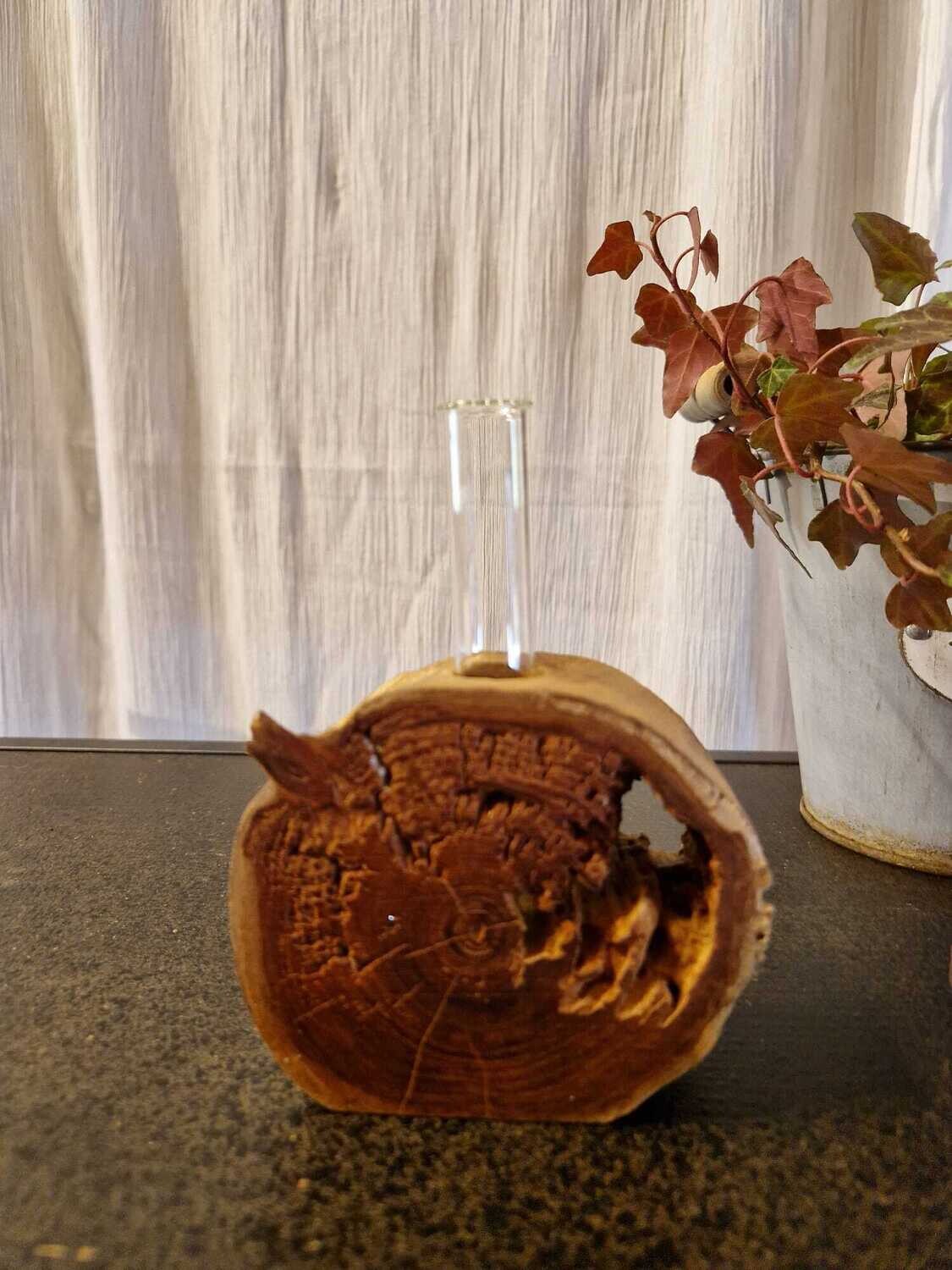 Vase mit Reagenzglas
