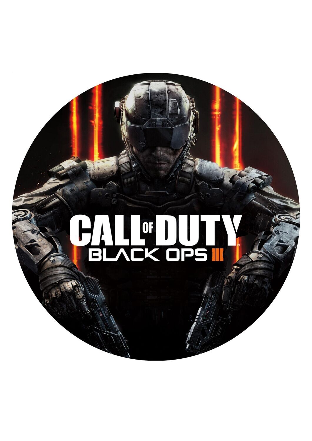Call Of Duty Edible Birthday Cake Topper