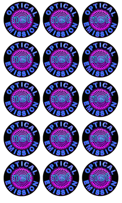 15 Corporate Logo Edible  Wafer Paper Cupcake Toppers.