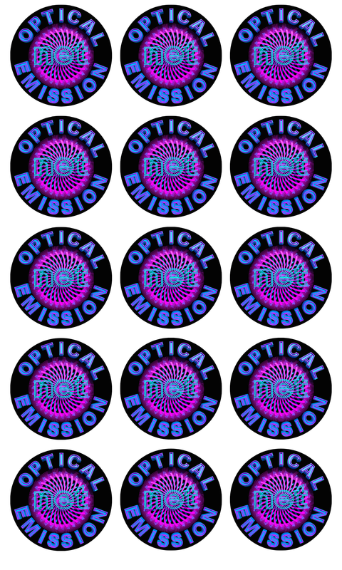 15 Corporate Logo Edible  Wafer Paper Cupcake Toppers.