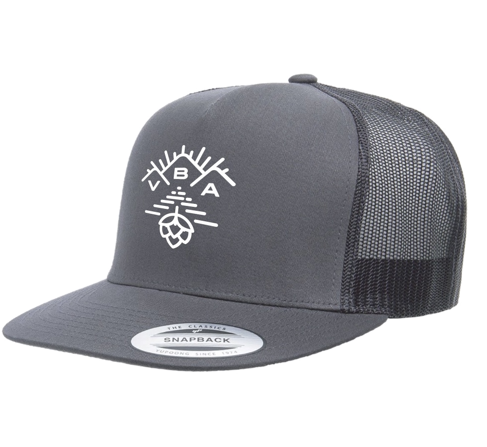 VT Brewers VBA Charcoal Trucker Hat VT Brewers VBA Charcoal Trucker Hat