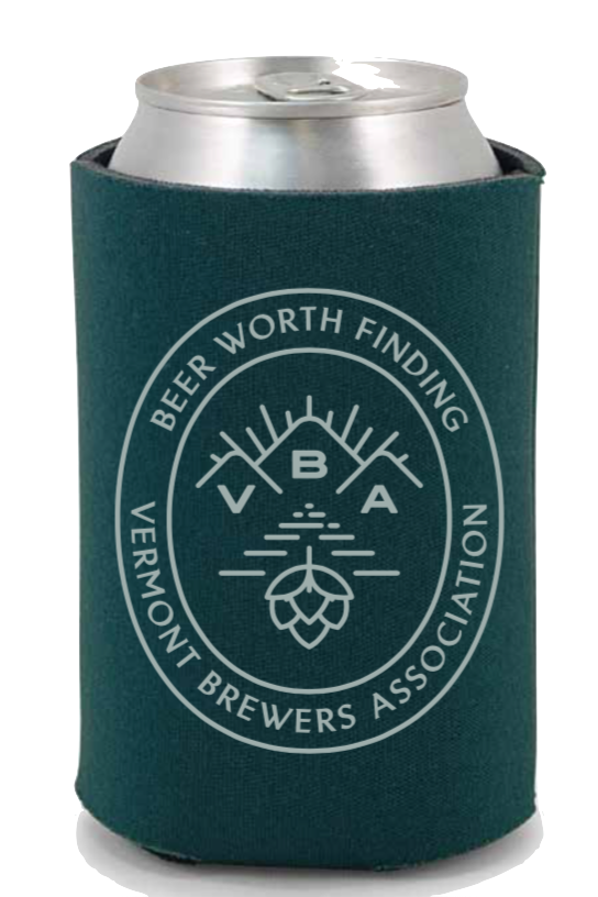 VT Brewers VBA Branded Can Holder Forest Green VT Brewers VBA Branded Can Holder Forest Green