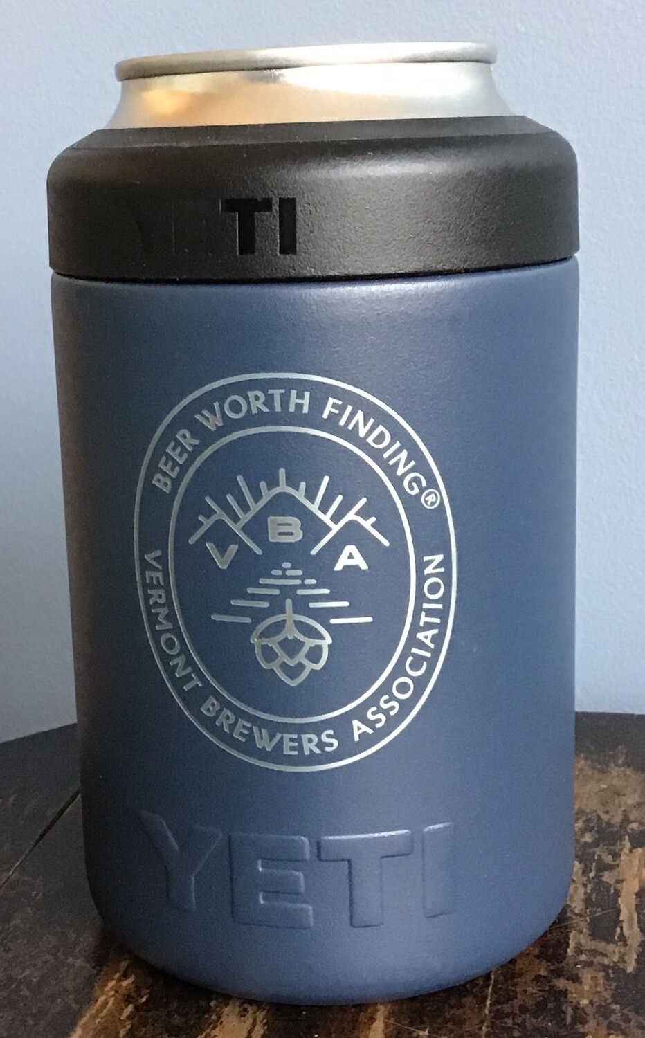 12oz YETI Rambler Colster branded with VBA logo 12oz YETI Rambler Colster branded with VBA logo