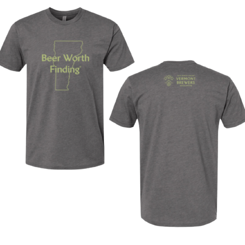 Beer Worth Finding T-Shirt in Gray