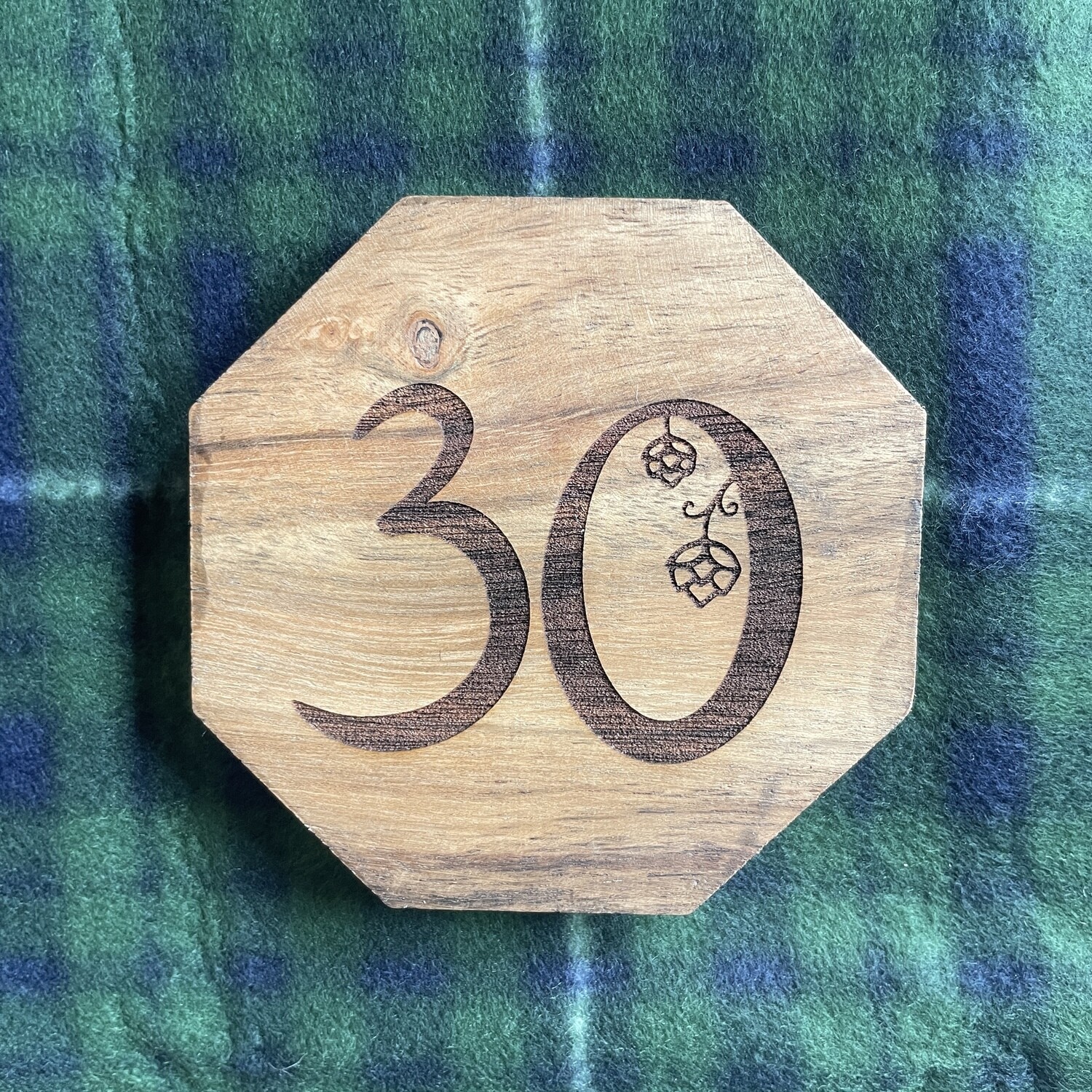 30th Vermont Brewers Festival Wooden Coaster