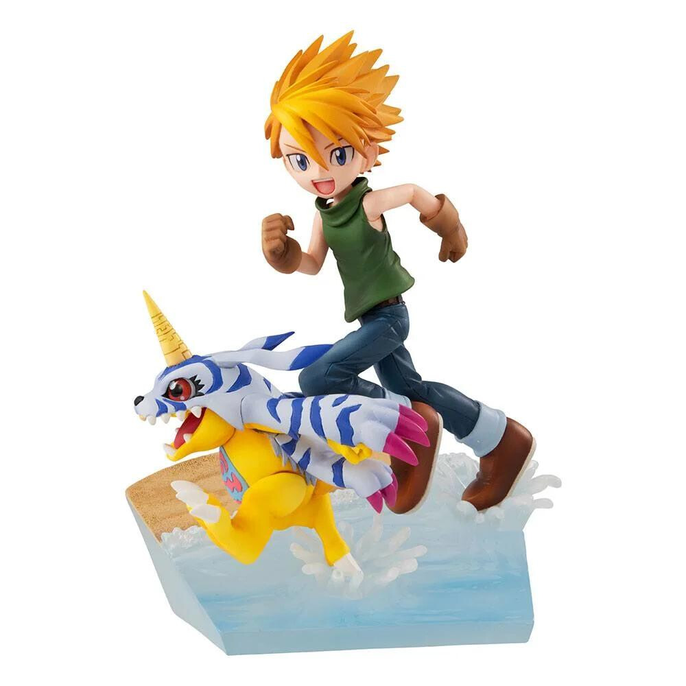 Digimon Adventure- Yamato Ishida &amp; Gabumon - 12 cm