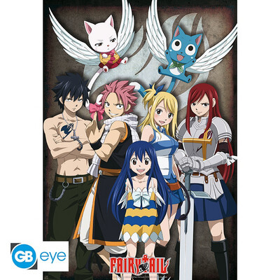 Fairy Tail - Poster - Group - 91,5 x 61cm