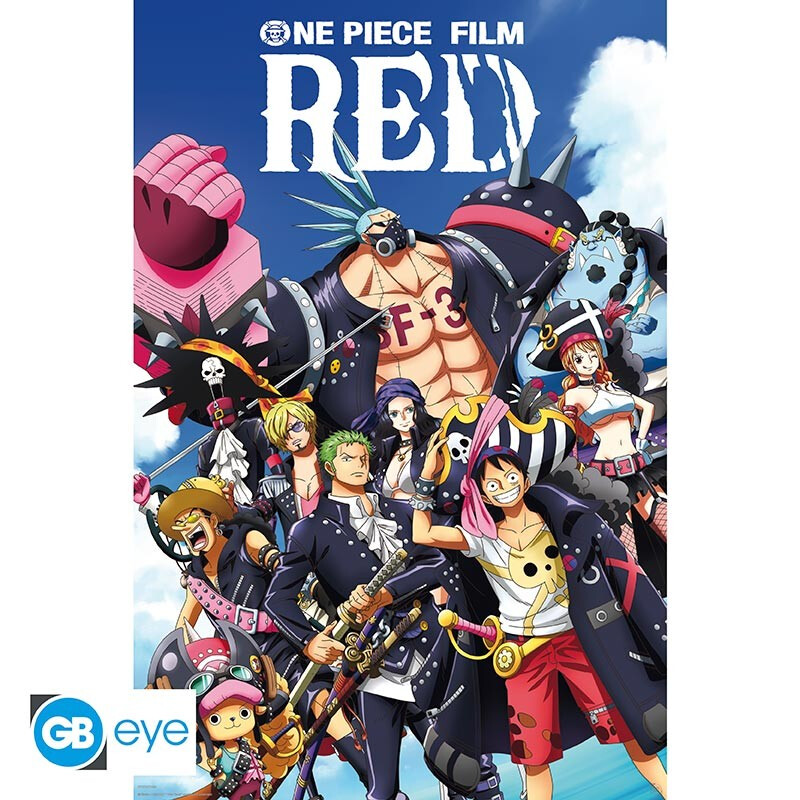 One Piece - RED - Full Crew 91,5 x 61cm