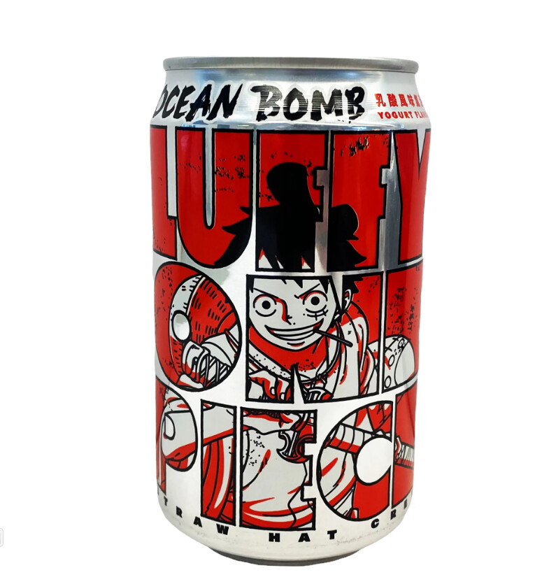 Ocean Bomb - One Piece: Ruffy (Yoghurt 330ml Dose)