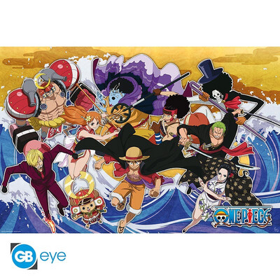 One Piece - The crew in Wano Country 91,5 x 61cm
