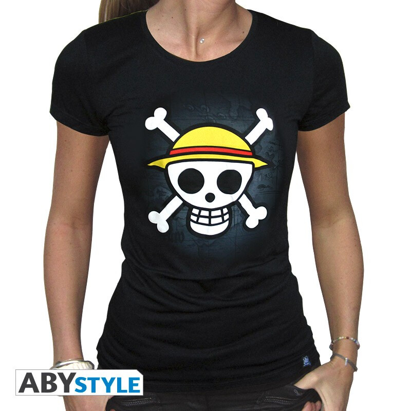 One Piece - T-Shirt - Skull &amp; Map (Women)