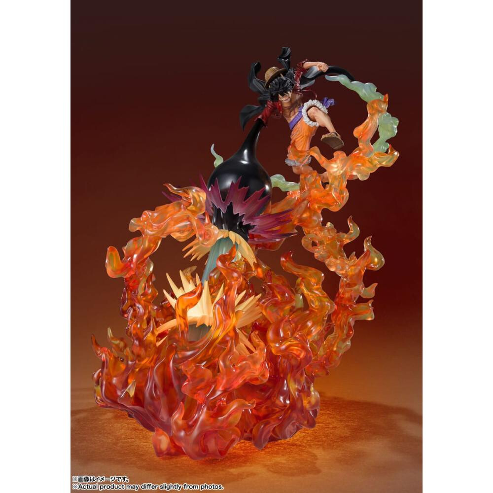 One Piece - FiguartsZERO - Ruffy - Extra Battle - Red Roc - 45 cm