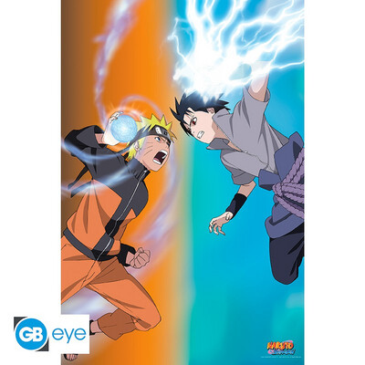 Naruto - Naruto vs Sasuke 91,5 x 61cm