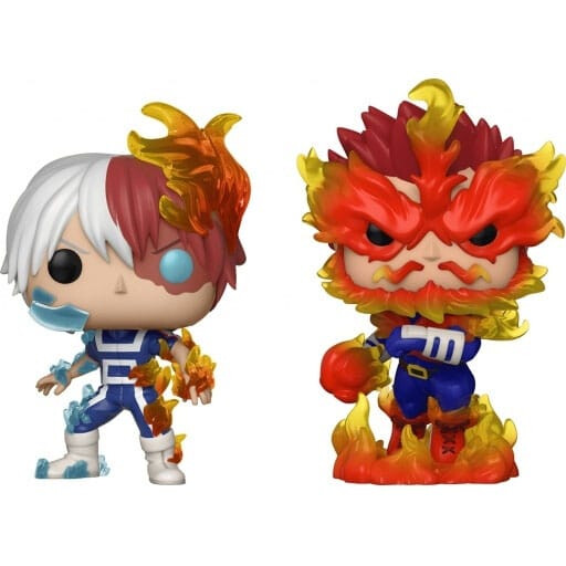 My Hero Academia - Funko POP - 372 Shoto Todoroki &amp; 785 Endeavor 2er-Pack - 9 cm