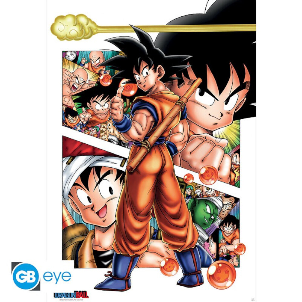 Dragon Ball Z - Poster - Son Goku Story - 91,5 x 61 cm