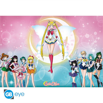 Sailor Moon - Sailor Warriors 91,5 x 61 cm