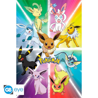 Pokémon - Evoli Evolution91,5 x 61 cm