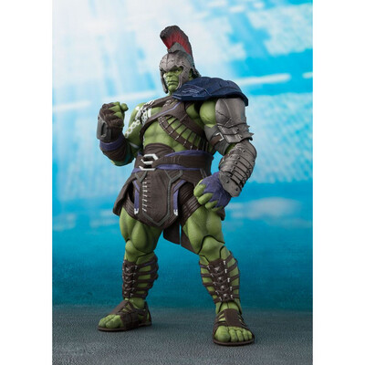 Marvel - S.H. Figuarts Actionfigur- Hulk Thor Ragnarok