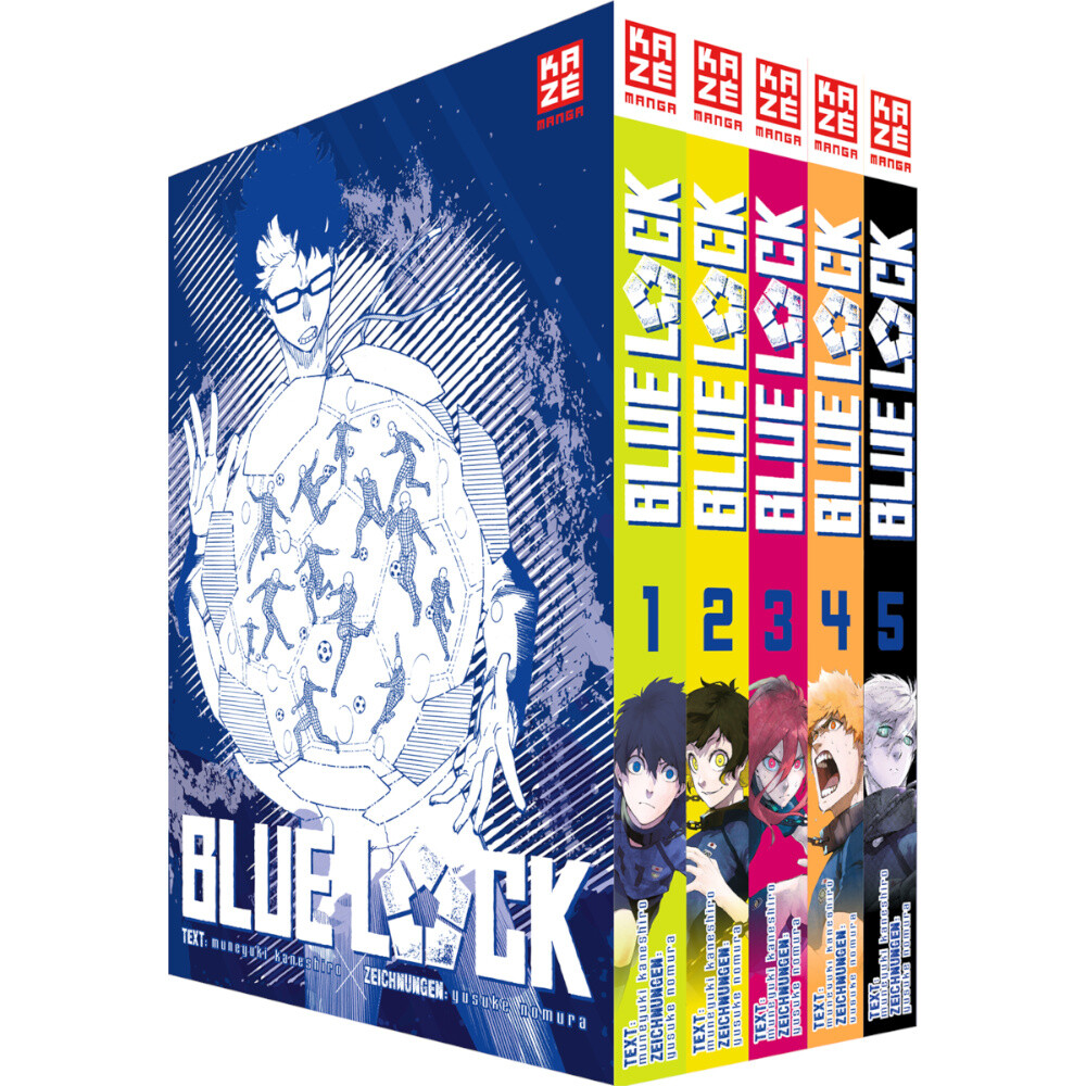 Blue Lock - Schuber (1-5)