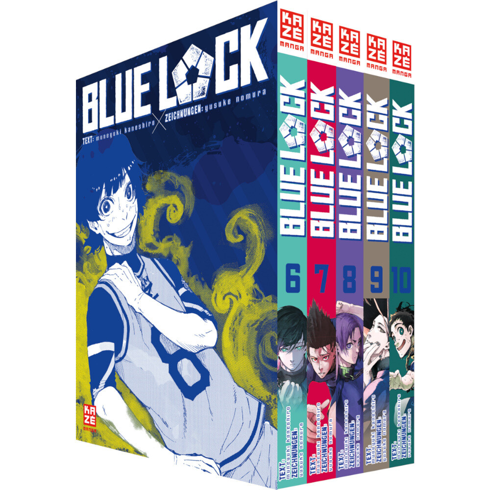 Blue Lock - Schuber (6-10), Variante: Voll