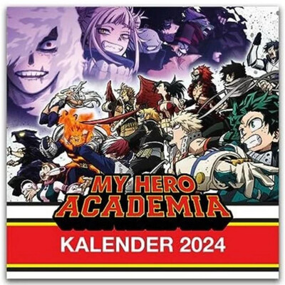 Wandkalender 2024 - My Hero Academia