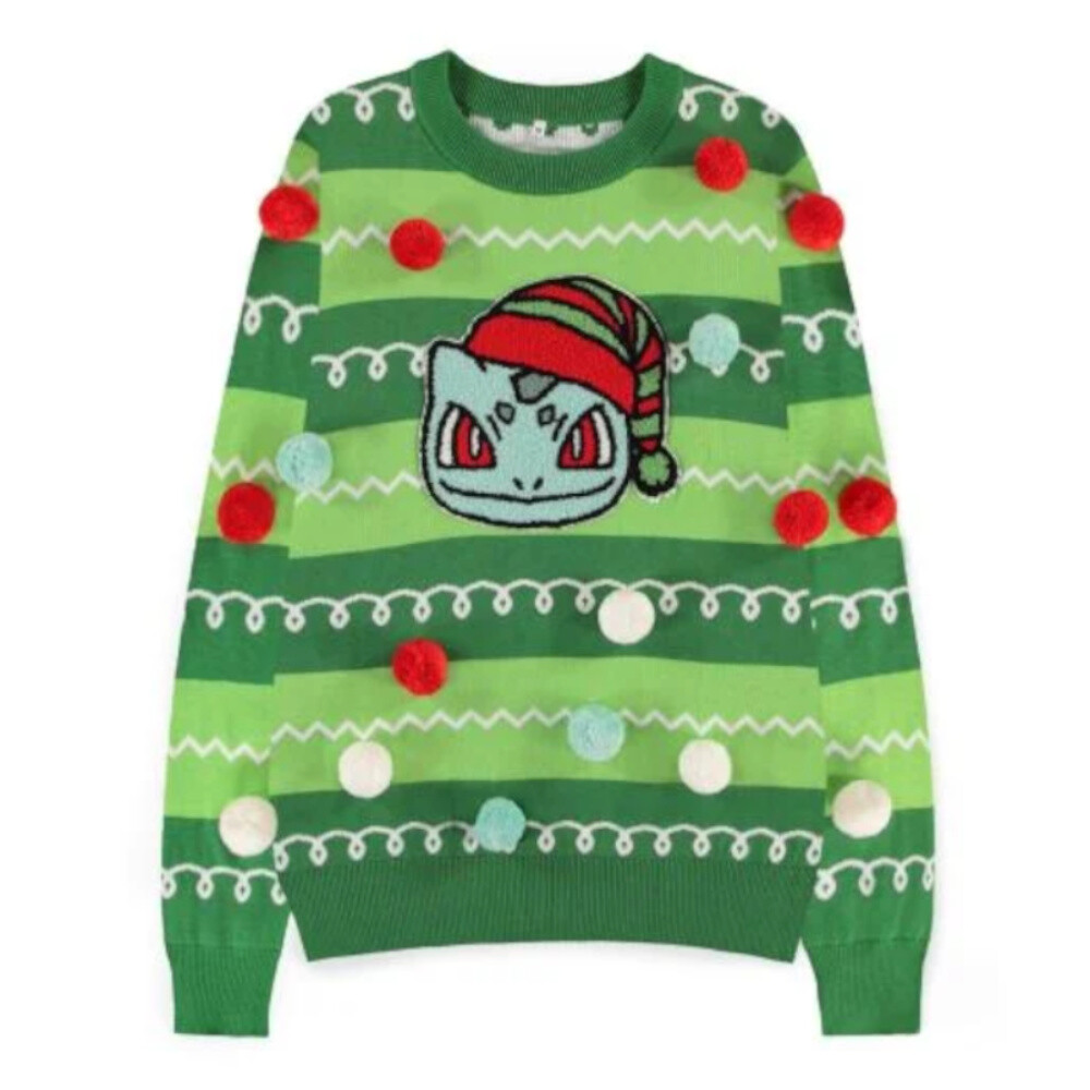 Pokemon - Christmas Sweater - Bisasam