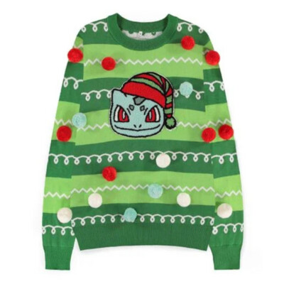 Pokémon - Christmas Sweater - Bisasam