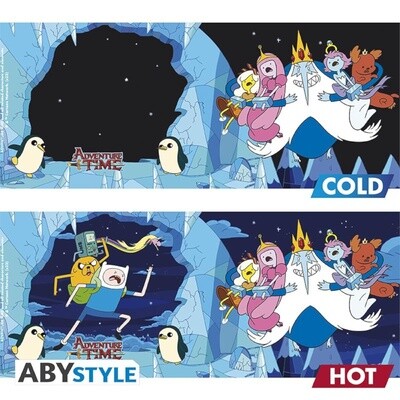 Adventure Time - Tasse - Heat Change - Finn &amp; Jack vs Ice King - 460 ml