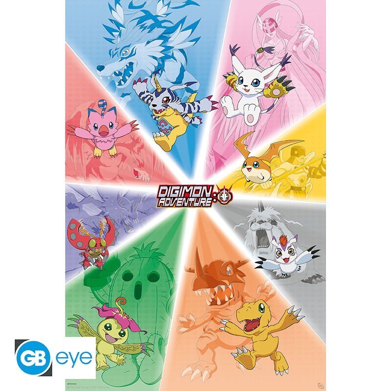 Digimon - Poster - Digimon Group - 91,5 x 61cm