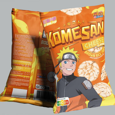Komesan - Rice Crips - Naruto - Cheese