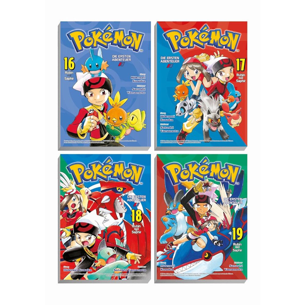 Pokémon – Manga Pack, Band 5 – Bundle 5: Rubin und Saphir 1