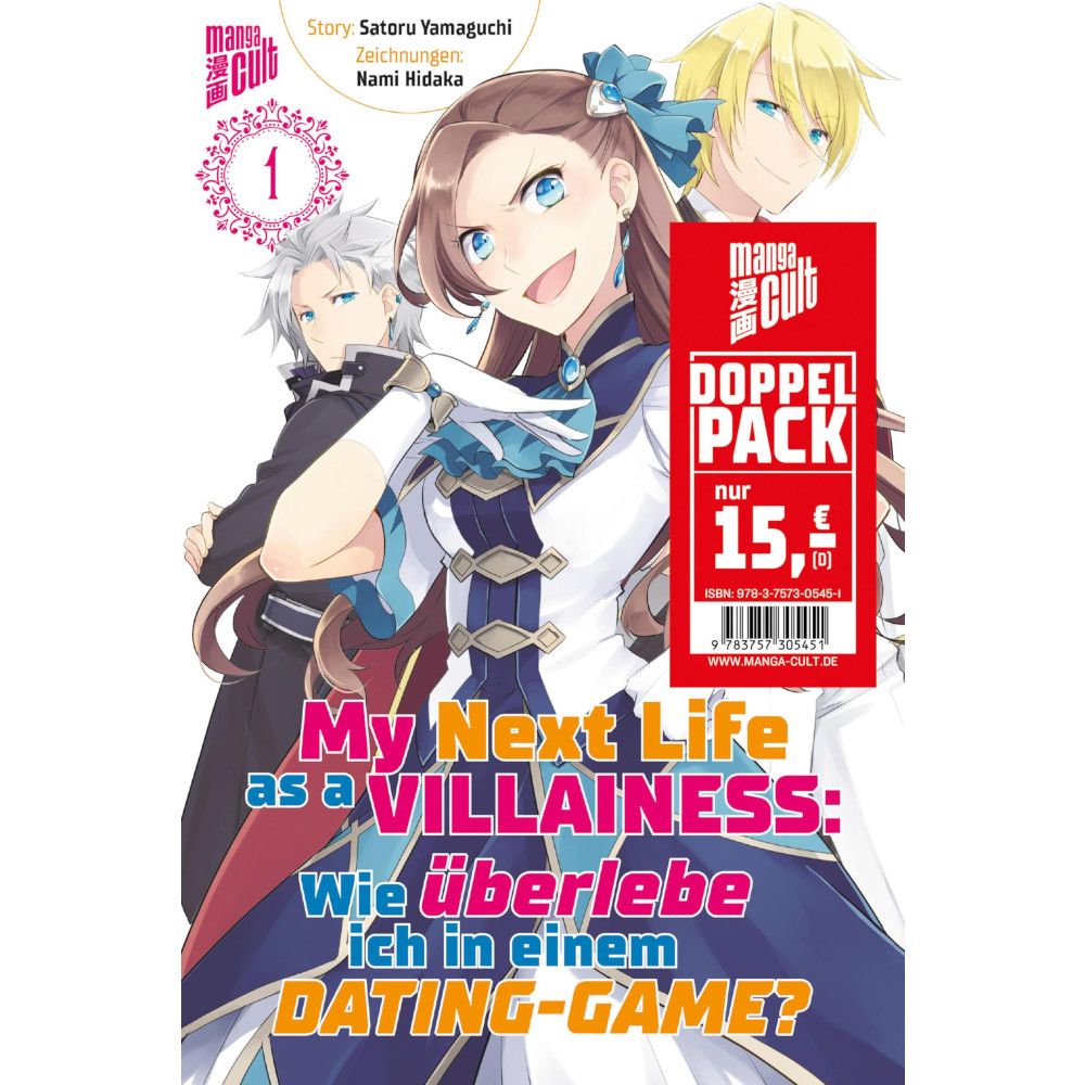 My Next Life as a Villainess – Wie überlebe ich in einem Dating-Game?, Band 1 &amp; 2 – Doppelpack