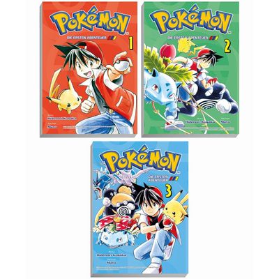 Pokémon – Manga Pack 01: Bundle 1: Rot, Grün und Blau