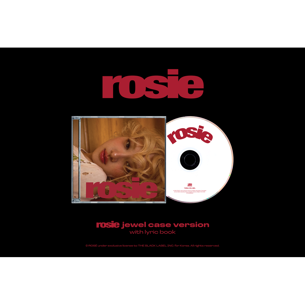 (Pre-Order + YG POB) Rosé (BLACKPINK) - rosie - 1st Studio Album (Jewel)