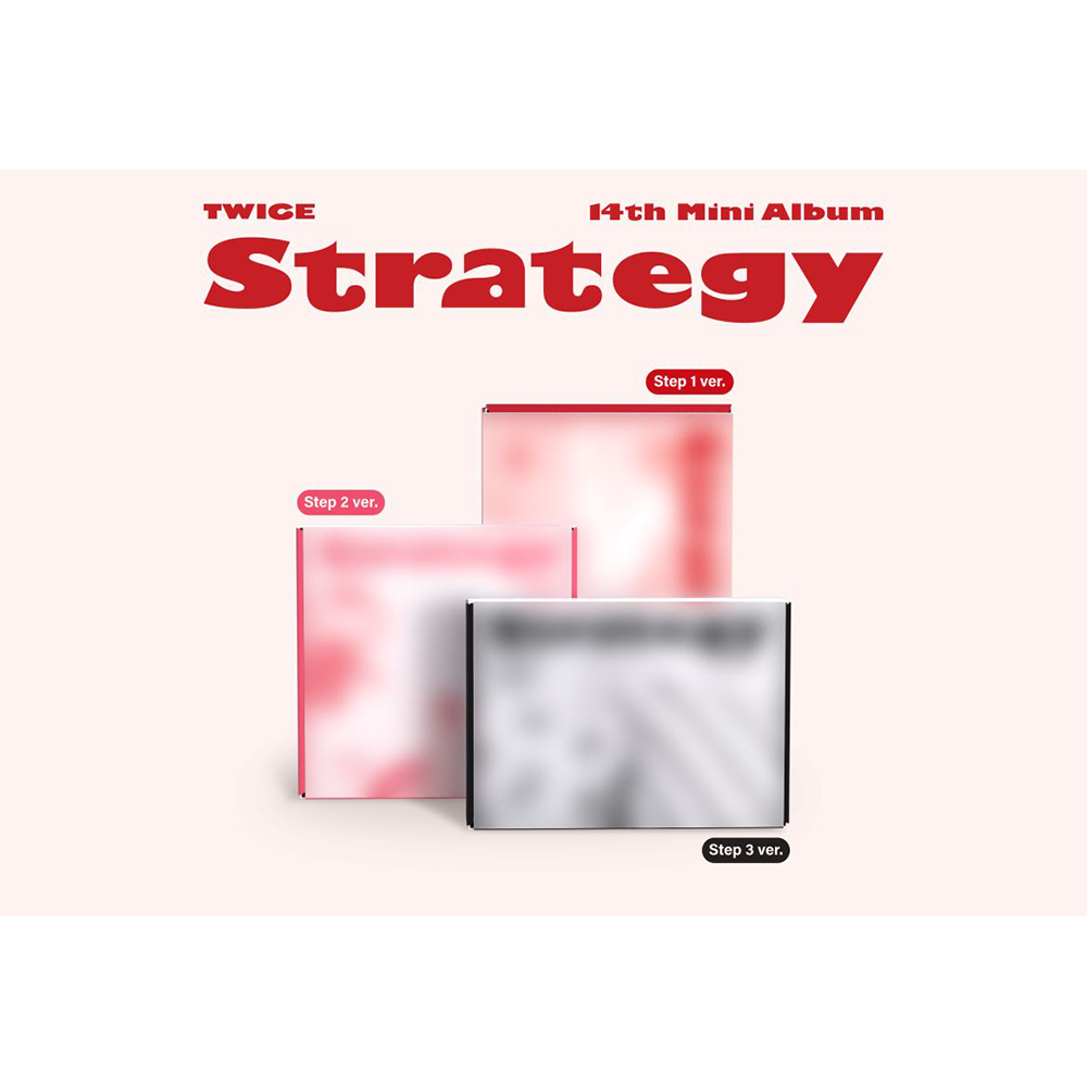 TWICE - STRATEGY - 14th Mini Album (Standard Ver.)