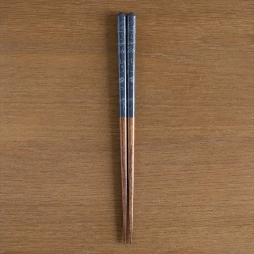 My Neighbor Totoro - Navy Blue Sketches - Lacquered Chopstick - 21cm